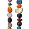 12 Packs: 48 ct. (576 total) Multicolor Mix Glass Rondel Beads by Bead Landing™